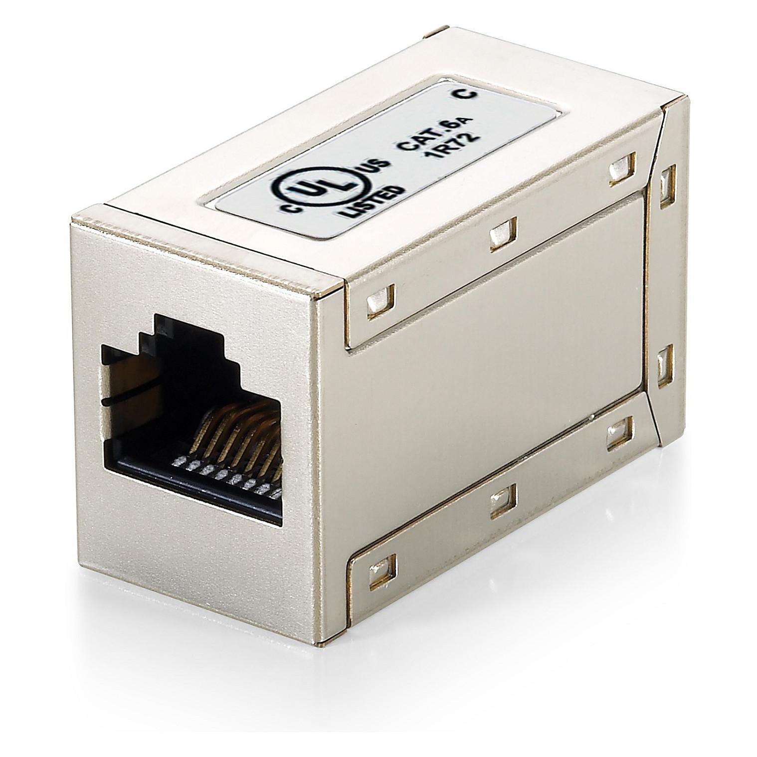 RJ45-kobling Equip Cat.6A 1:1 - metallic