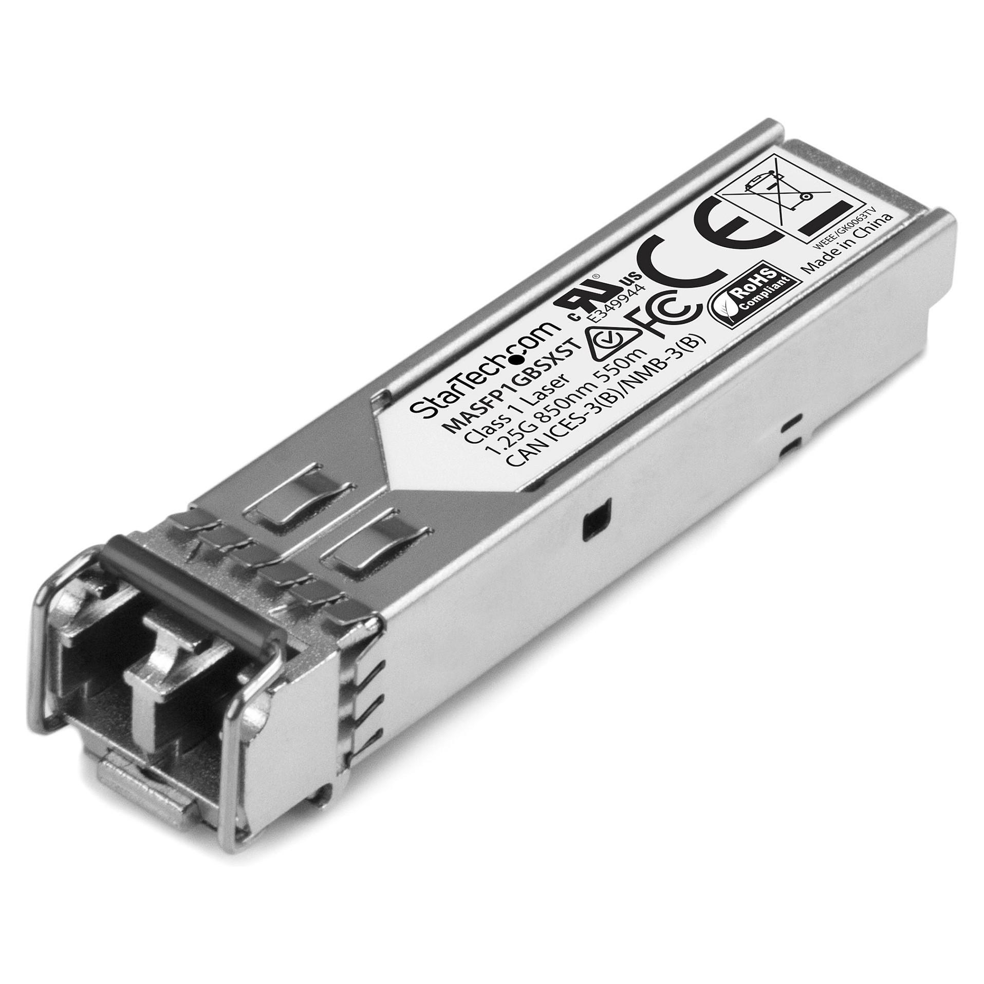StarTech.com Cisco Meraki MA-SFP-1GB-SX Comp. SFP Module - 1000BASE-SX - 1GbE SFP Multimode Fiber MMF Optic Transceiver SFP (mini-GBIC) transceiver modul Gigabit Ethernet