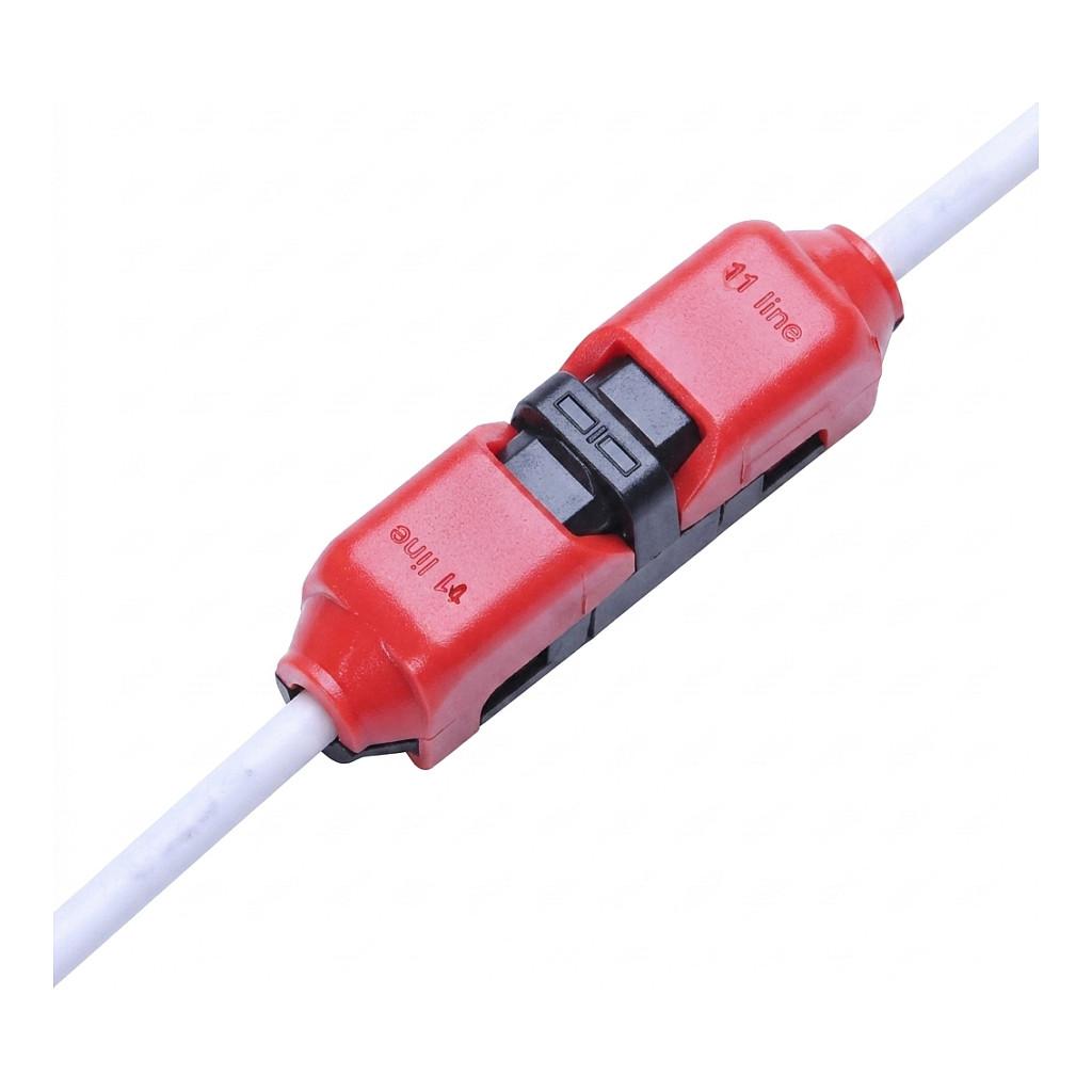 Synergy 21 LED FLEX Strip zub Easy Connect I shape for 1 line red