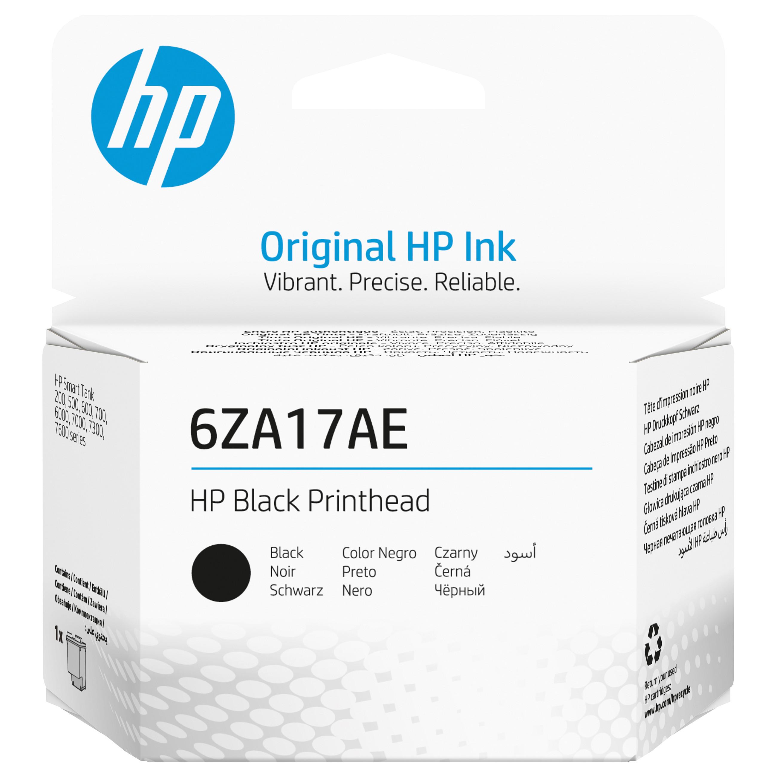 HP 6ZA17AE sort printhoved til Smart Tank og Smart Tank Plus blækprinter