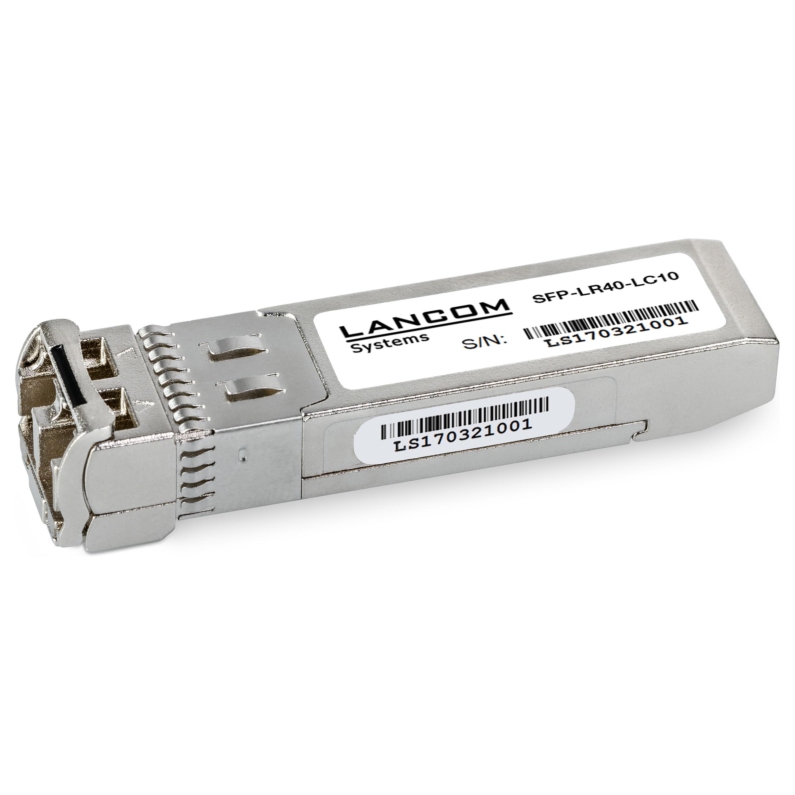 LANCOM SFP-LR40-LC10 SFP+ transceiver modul 10 Gigabit Ethernet