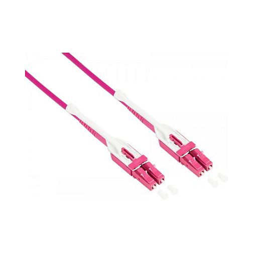Fiberoptisk kabel LW-U803LC4 LC/LC OM4 duplex - 3 m