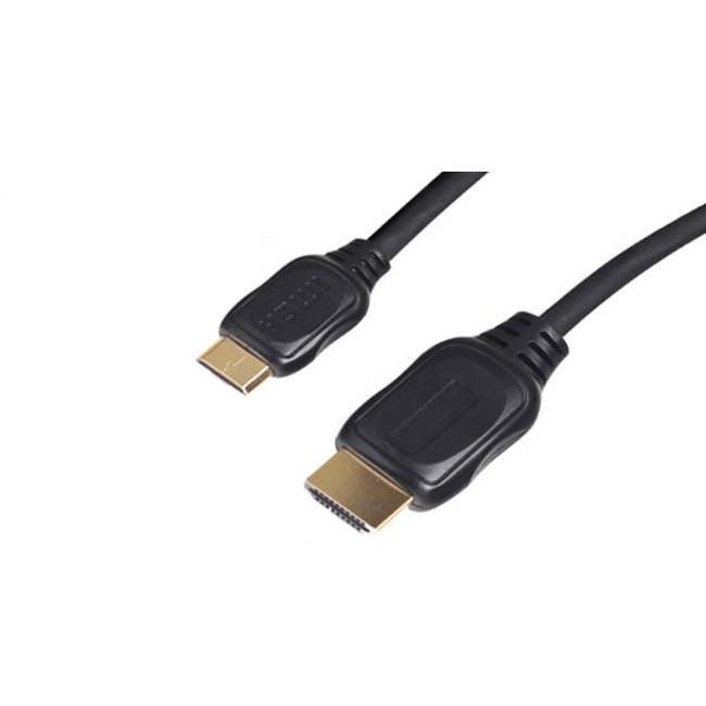 S/CONN maximum connectivity HDMI - Mini-HDMI 2m HDMI-kabel HDMI Type A (Standard) HDMI Type C (Mini) Sort