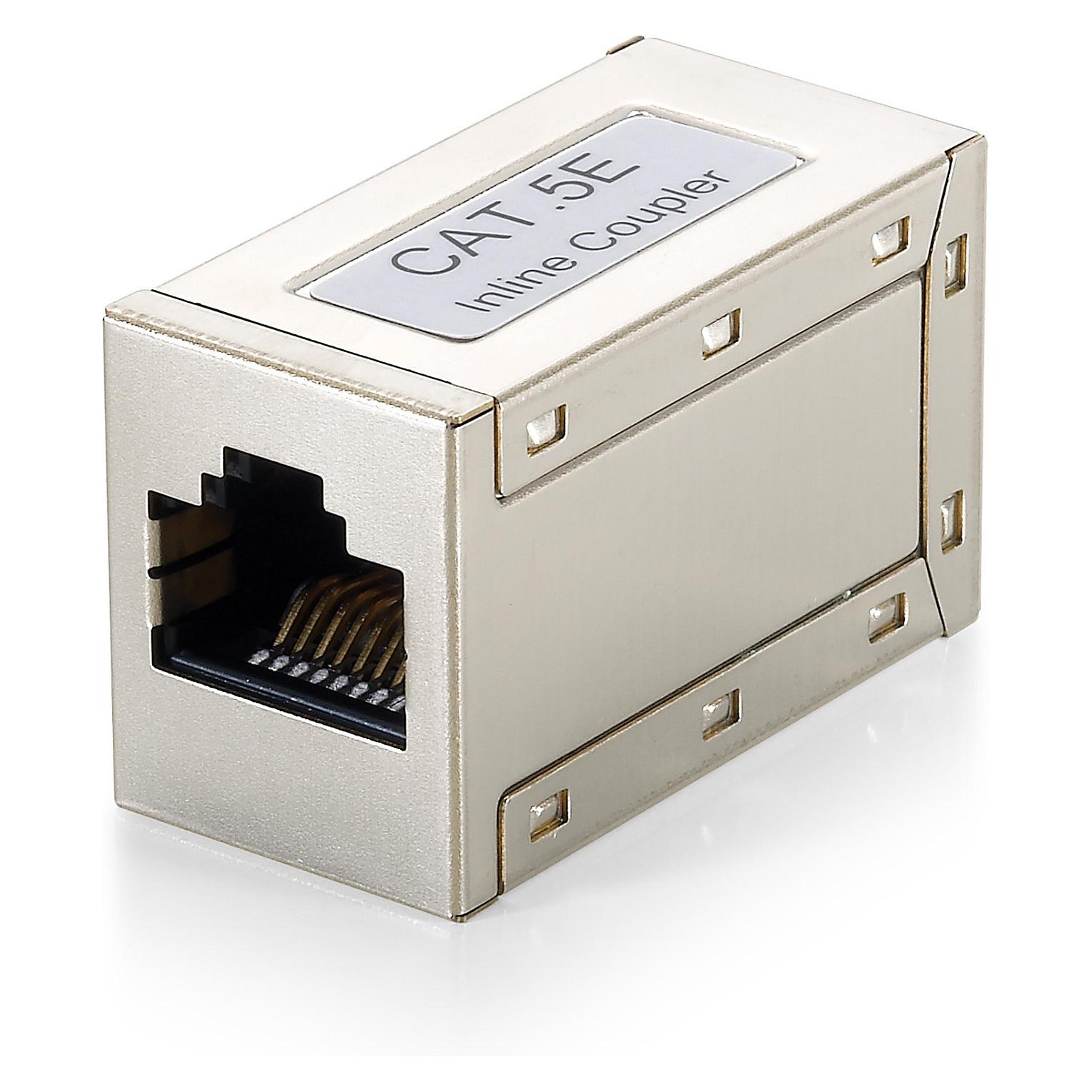 RJ45 inline-kobling Equip Cat.5e afskærmet