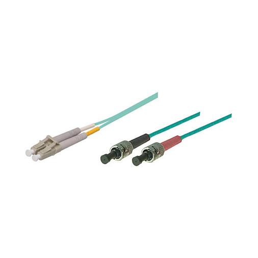 Fiberoptisk duplex-patchkabel Good Connections OM3 50/125 LC/ST - 10 m