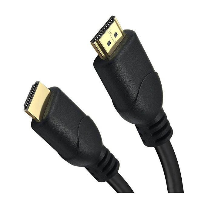 HDMI-kabel Helos 288391 4K 1 m - sort