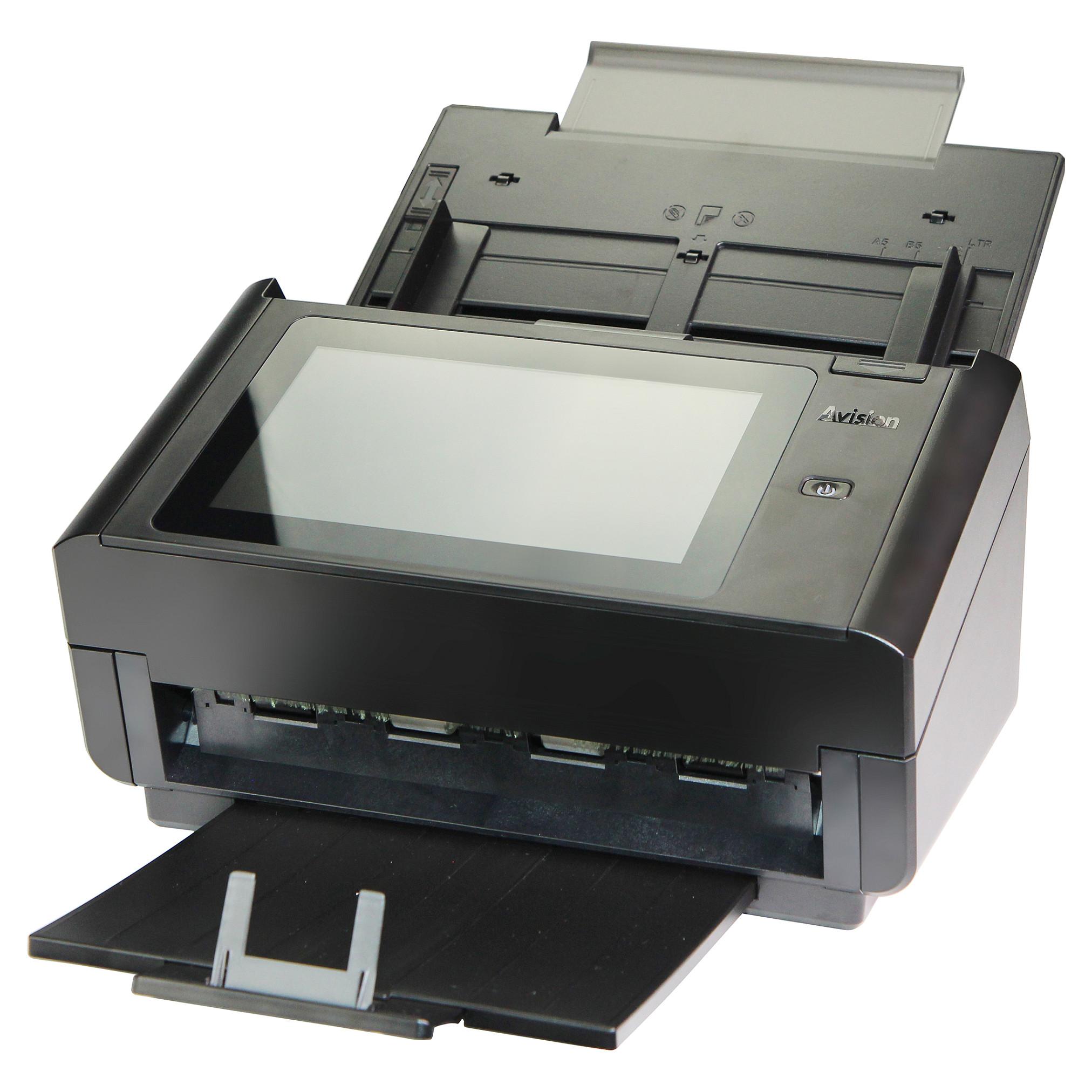 Avision AN360W - Dokumentscanner - Contact Image Sensor (CIS) - Duplex - 242 x 356 mm - 600 dpi - op til 60 ppm (mono) / op til 60 ppm (farve) - ADF (100 ark) - op til 6000 scanninger pr. dag - USB 3.0, Gigabit LAN, Wi-Fi(n), USB 2.0 (Host)