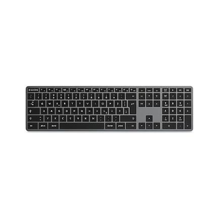 Satechi Slim X3 Bluetooth Tastatur"Schwarz/Grau Schweiz Kabellos