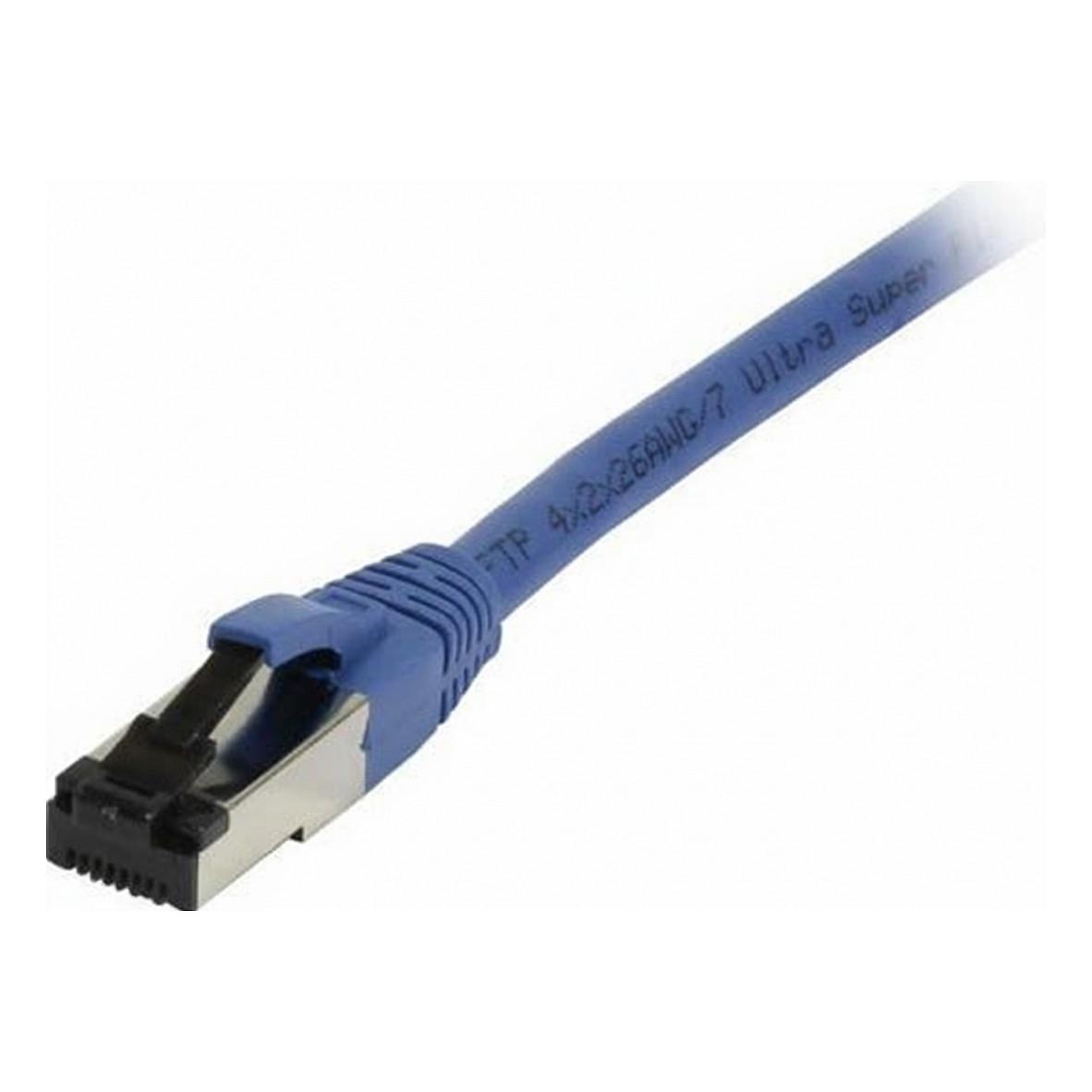Patchkabel RJ45 CAT81 2000Mhz 15m blau SSTPSFTP TPELSZHSuperFlex AWG26 Synergy 21