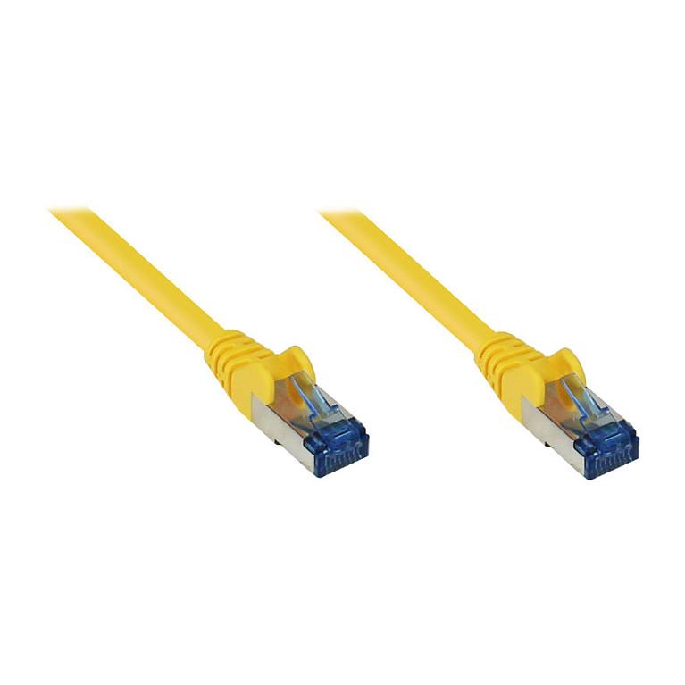 Patchkabel Cat 6A S/FTP 8060-H050Y - gul, 5 m