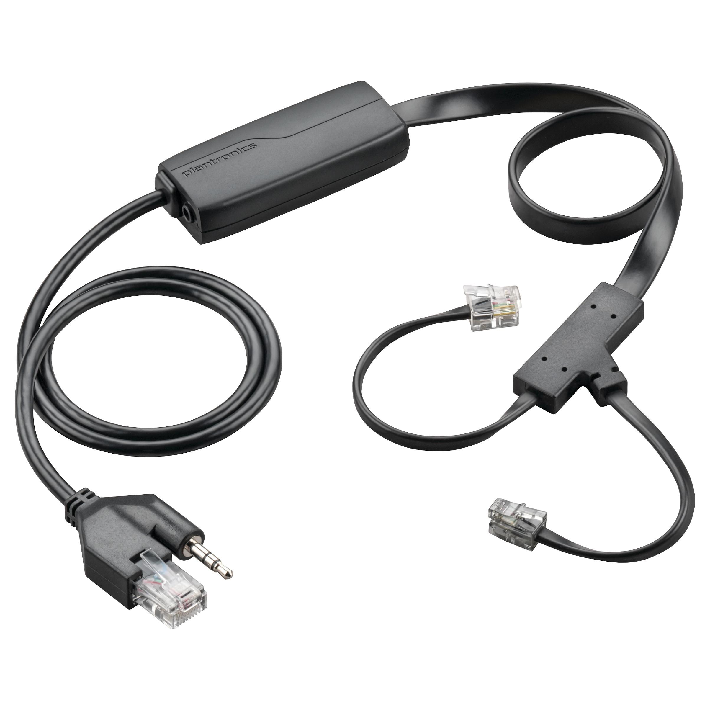 HP Poly APC-43 - Elektrisk hætte kontakt adapter for skrivebordstelefon - TAA-kompatibel