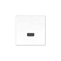 HDMI multimedietilslutning JUNG MALS1112WW - hvid
