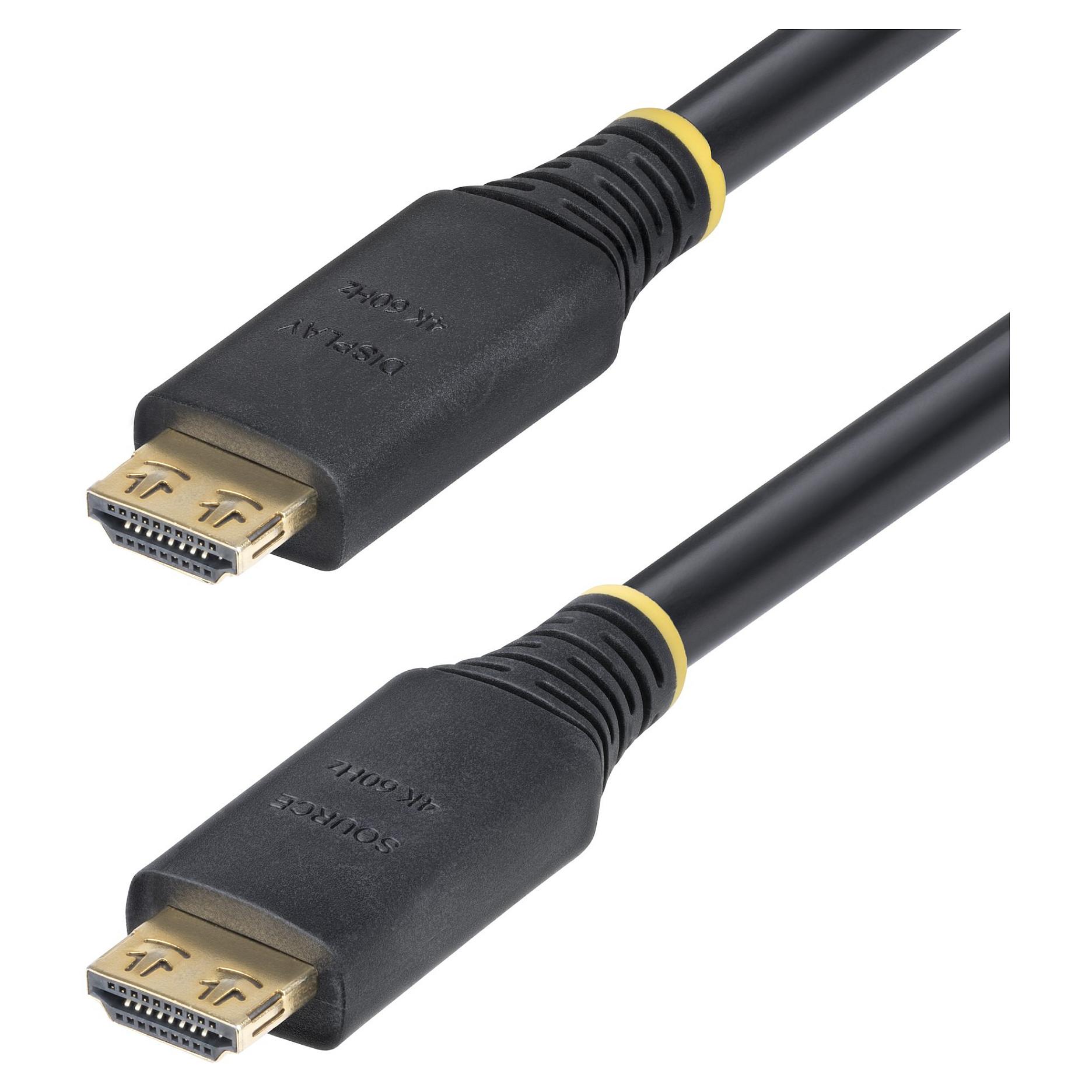 Aktivt HDMI-kabel StarTech.com HDMI2-CABLE-GRIP-15M - 15 m
