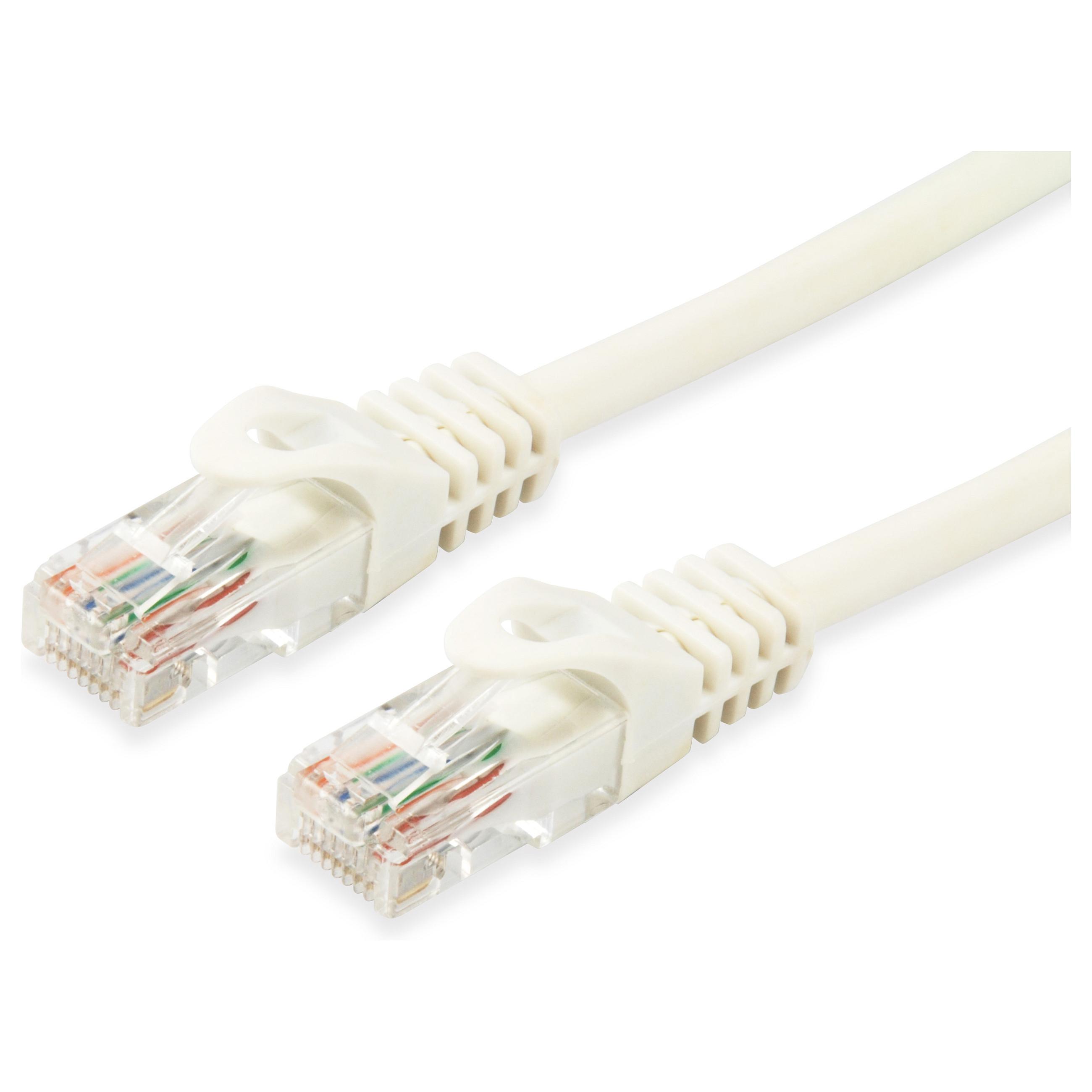 Patchkabel Equip Cat6A U/UTP RJ45 5 m - hvid