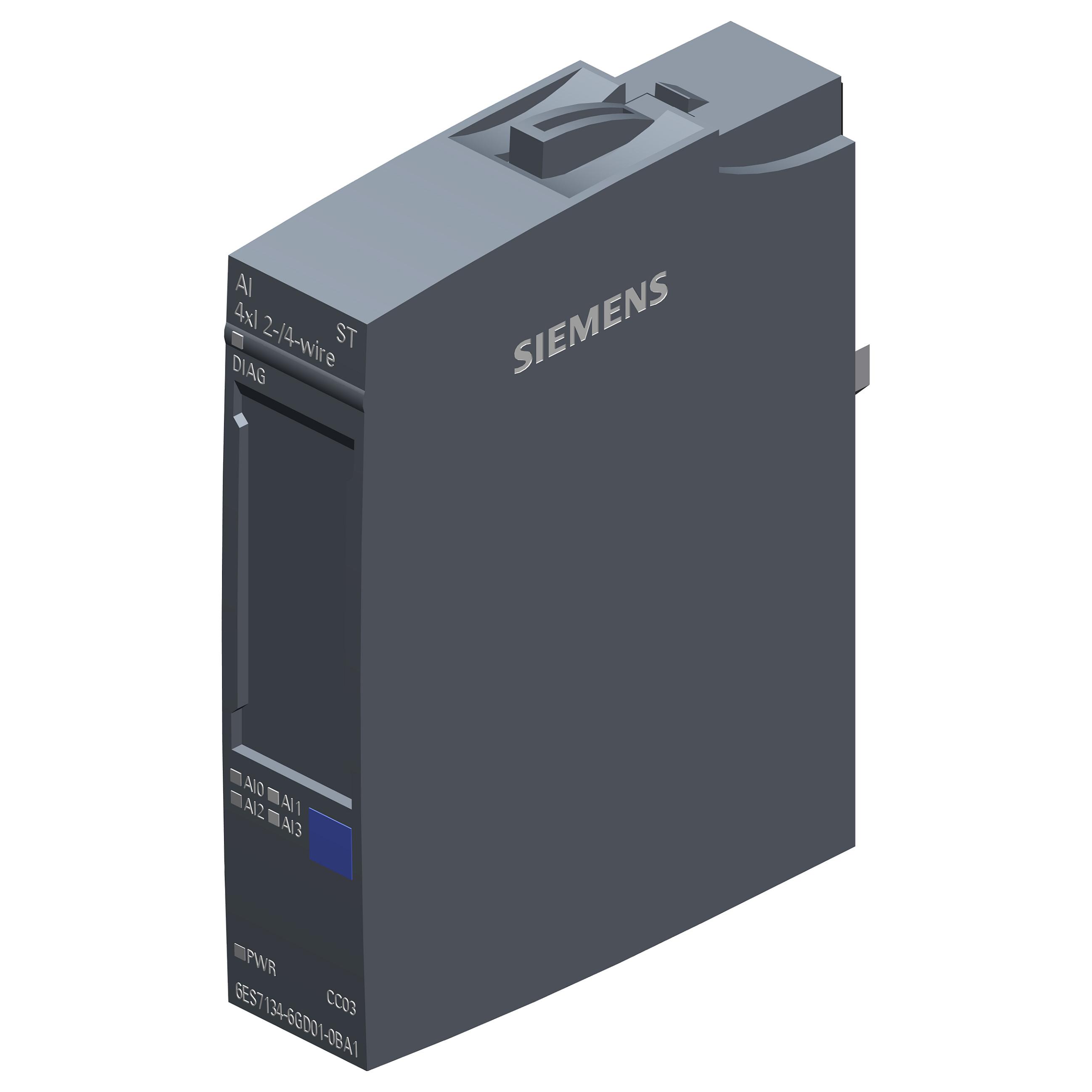 Siemens 6ES7134-6GD01-0BA1, Analog, Systemkraft, IP20, Flerfarvet, 19.2-28.8 V, 73 mm