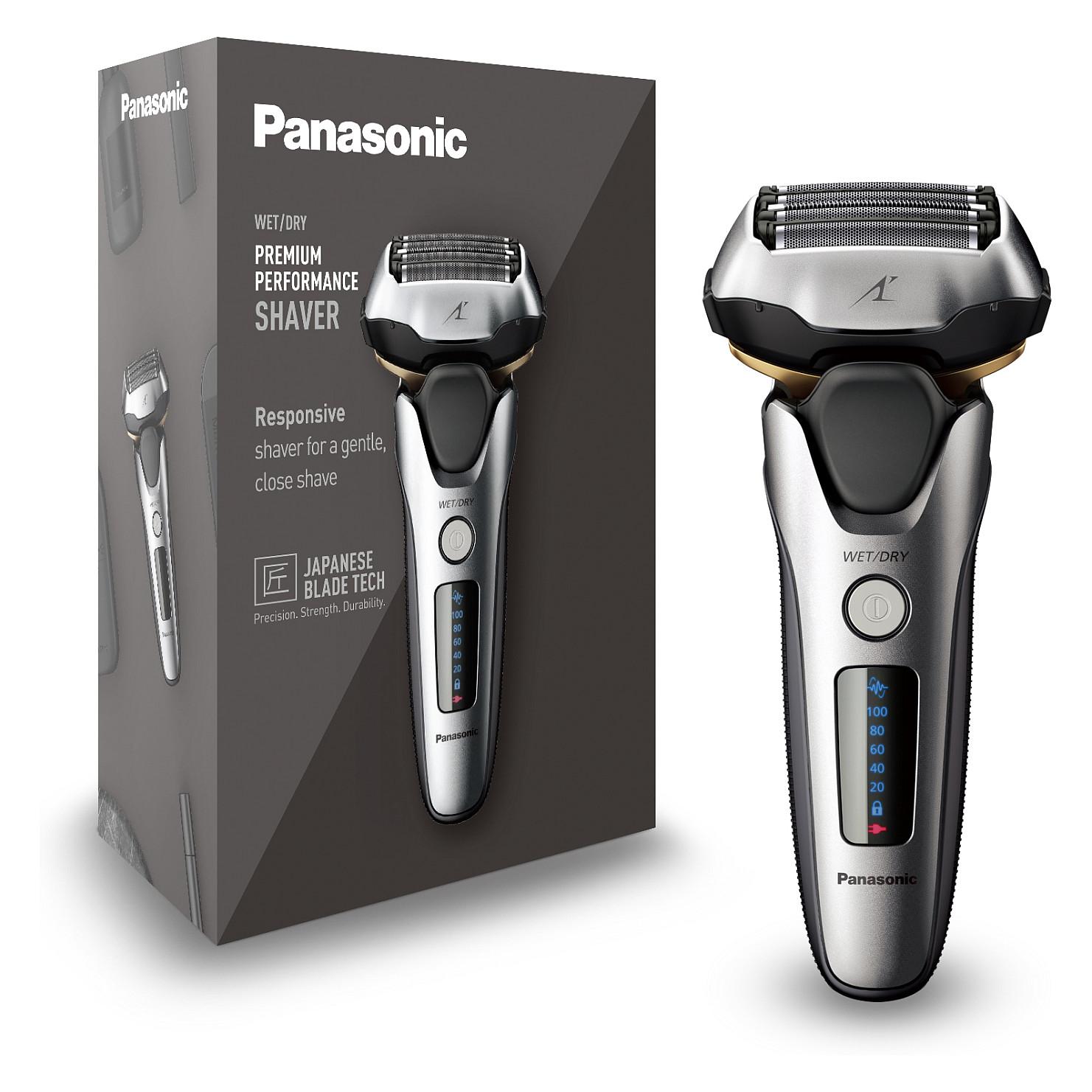 Panasonic ES-LV69-S803 barbermaskine - trådløs til våd- og tørbarbering