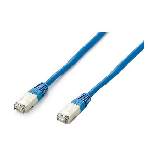 Netværkskabel Equip Cat6A S/FTP RJ45 5 m - blå