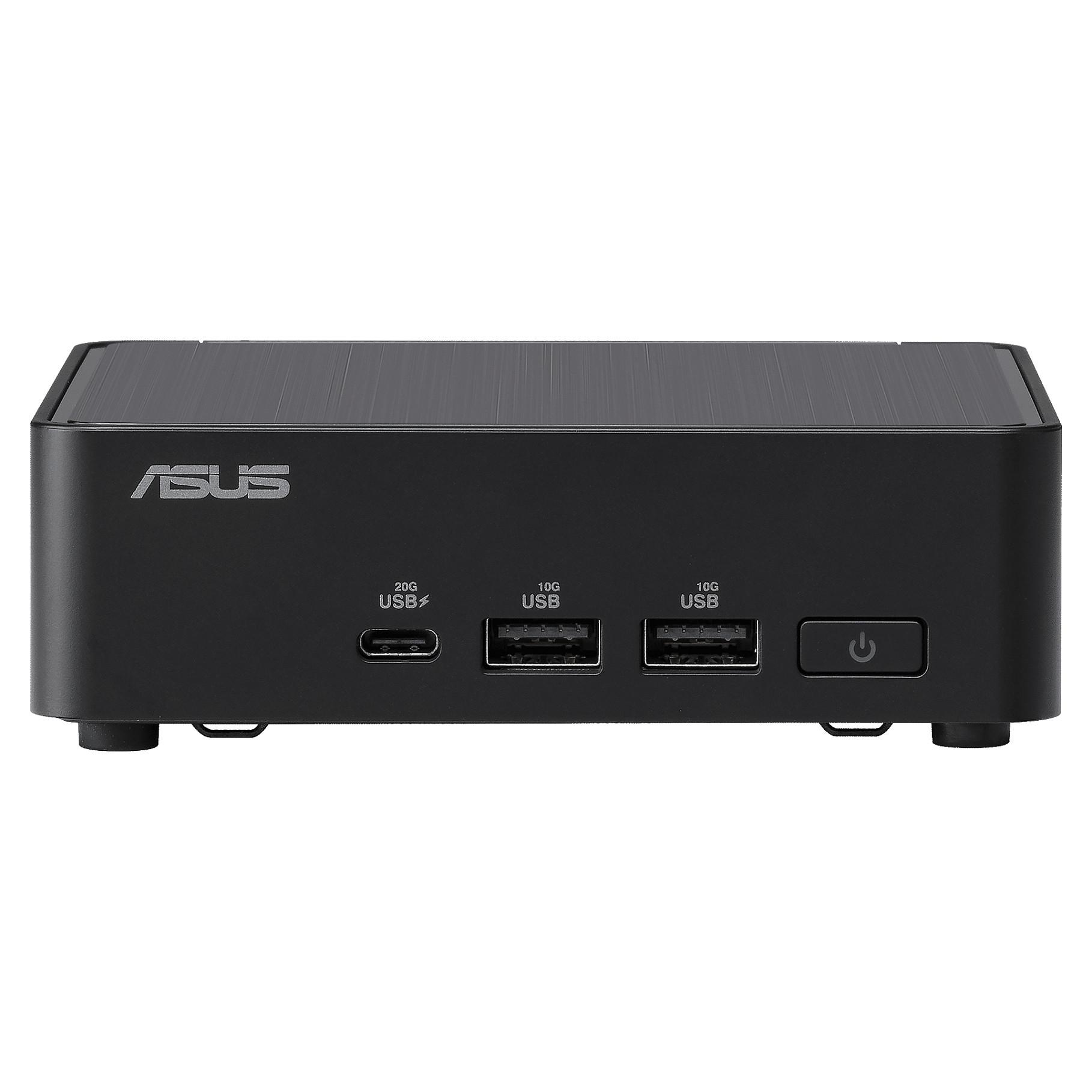 ASUS NUC 14 Pro RNUC14RVKI300000I - Barebone - mini PC 1 x Core 3 100U / op til 4.7 GHz - RAM 0 GB - Intel Graphics - Bluetooth 5.3, IEEE 802.11ax (Wi-Fi 6E), Gigabit Ethernet, 2.5 Gigabit Ethernet - sort