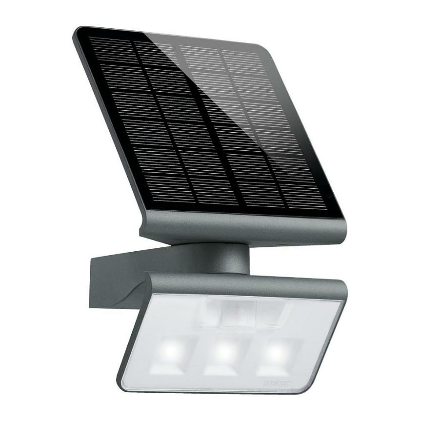 Steinel XSolar L-S anthrazit Solarleuchte 1.2 W, 150 lm, IP44 Mit Beweg. 3000k