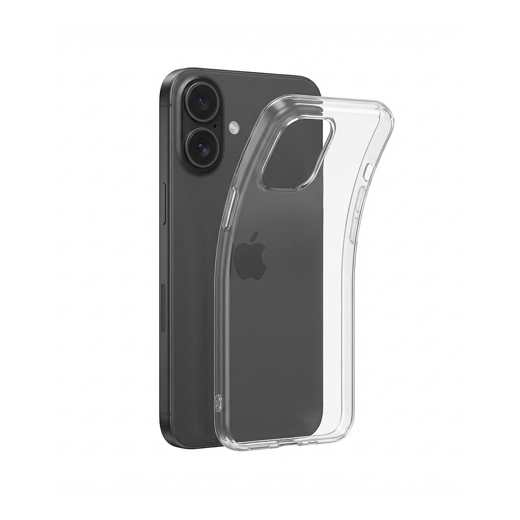 Mobilcover PEDEA Soft TPU til Apple iPhone 16 Plus - clear