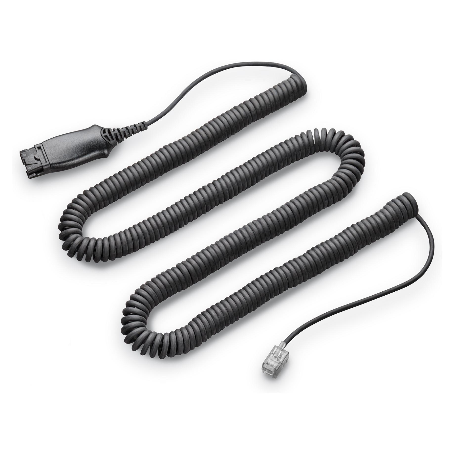 Headsetkabel HP Poly HIS til Avaya IP Phone 96xx - sort