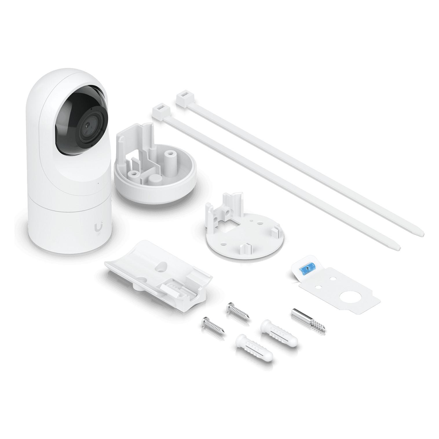 Ubiquiti UniFi G5 Flex - Netværksovervågningskamera - indendørs, udendørs - vejrbestandig - farve (Dag/nat) - 5 MP - 2688 x 1512 - 2K - audio - LAN 10/100 - H.264 - PoE