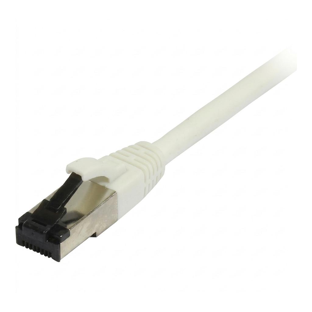 Patchkabel RJ45 CAT81 2000Mhz 5m weiss SSTPSFTP TPELSZHSuperFlex AWG26 Synergy 21