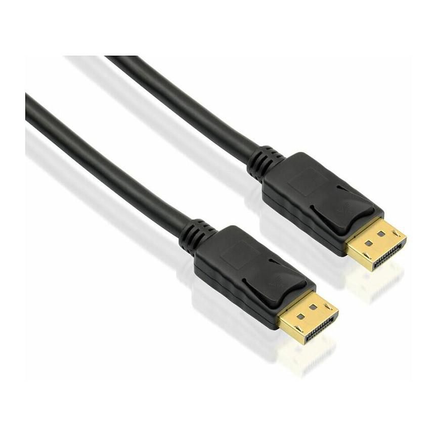 DisplayPort-kabel Helos 288439 4K 3 m - sort
