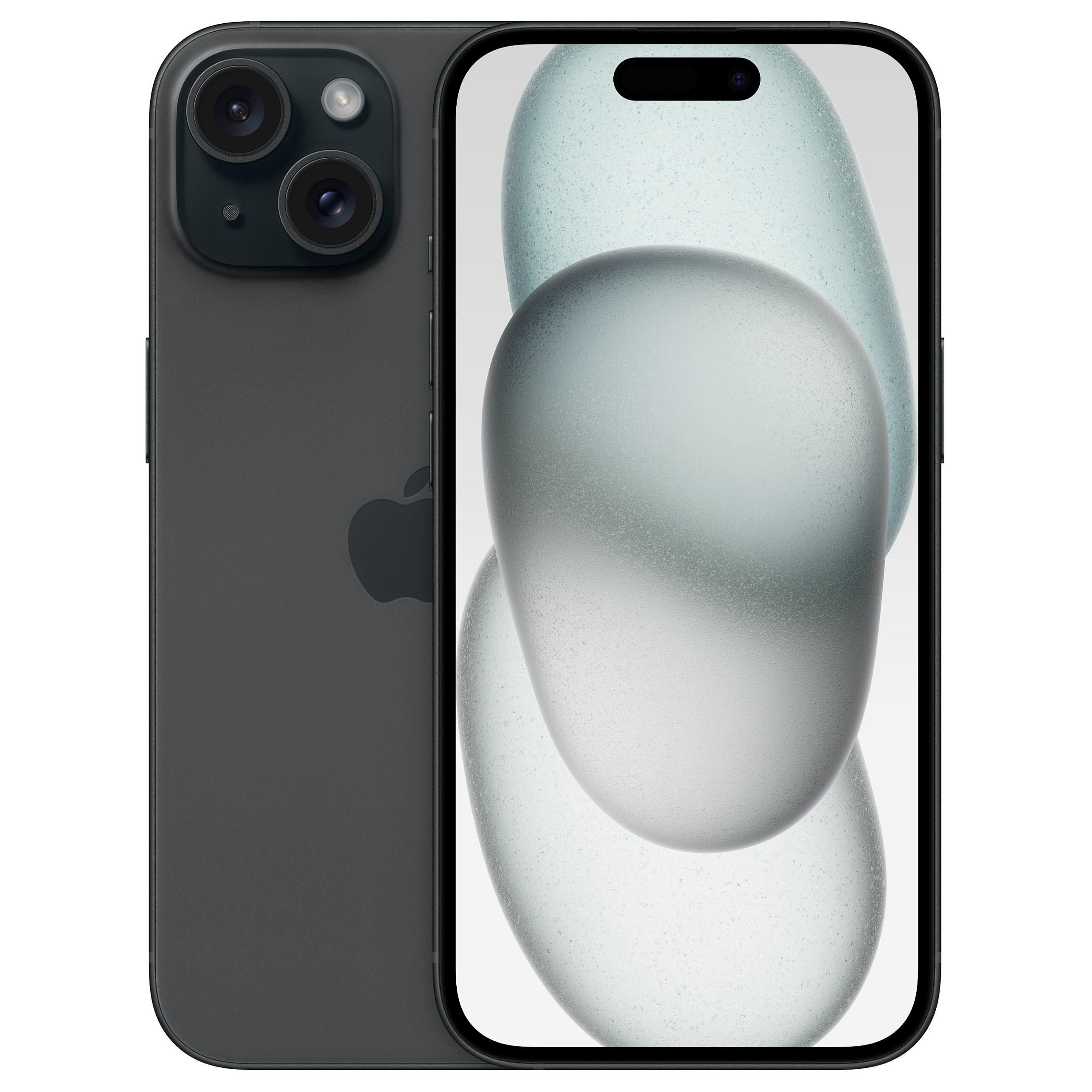 Apple iPhone 15 6,1" 128 GB 5G - sort