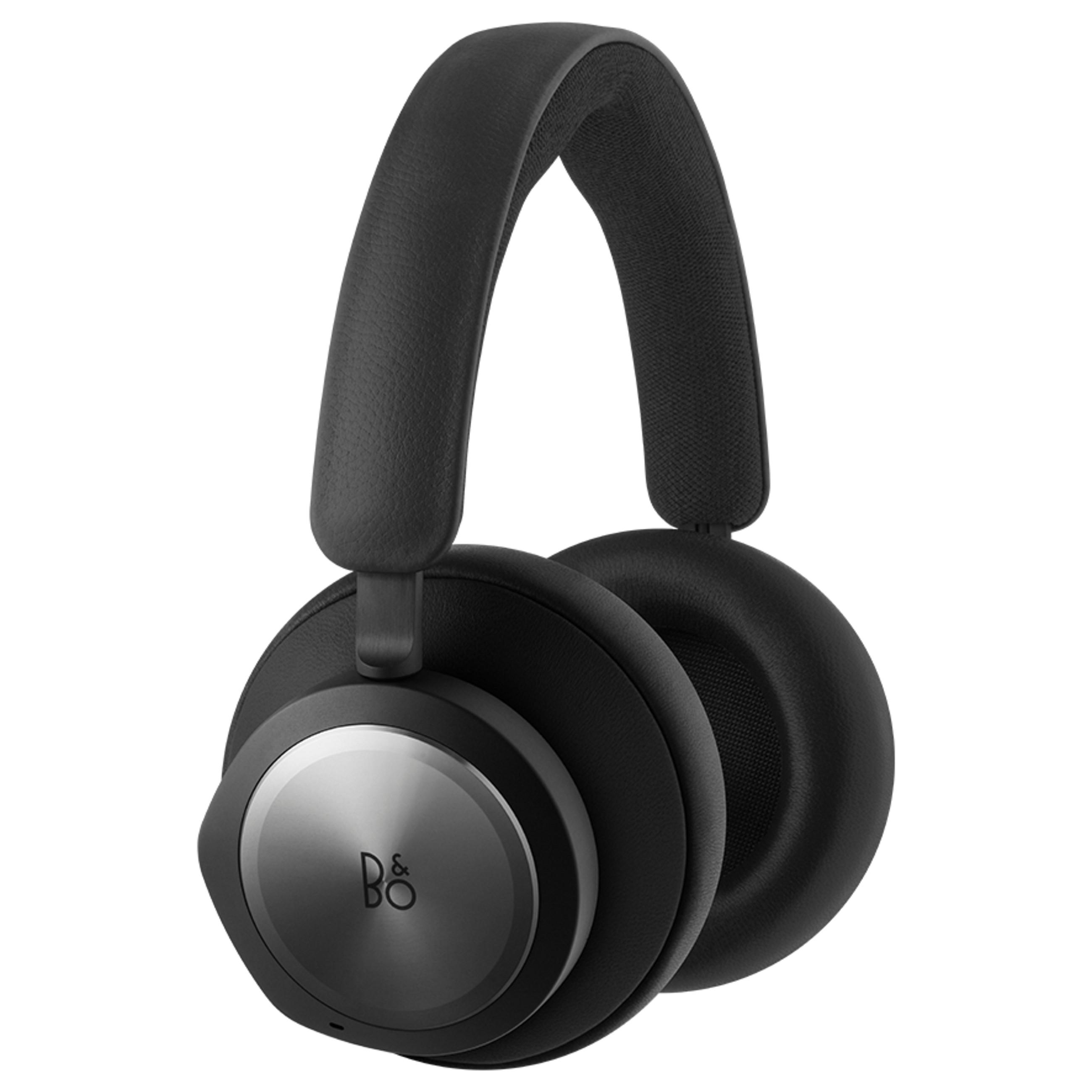 Bang & Olufsen Beocom Portal - For Unified Communications - hovedtelefoner med mik. - fuld størrelse - Bluetooth - trådløs, kablet - aktiv støjfjerning - 3,5 mm jackstik, USB-C - antracitsort