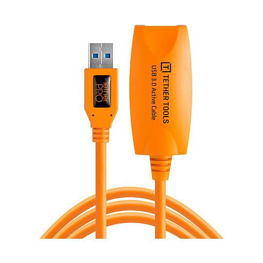 Aktivt USB-forlængerkabel Tether Tools TetherPro USB 3.0 CU3017 - 5 m, orange