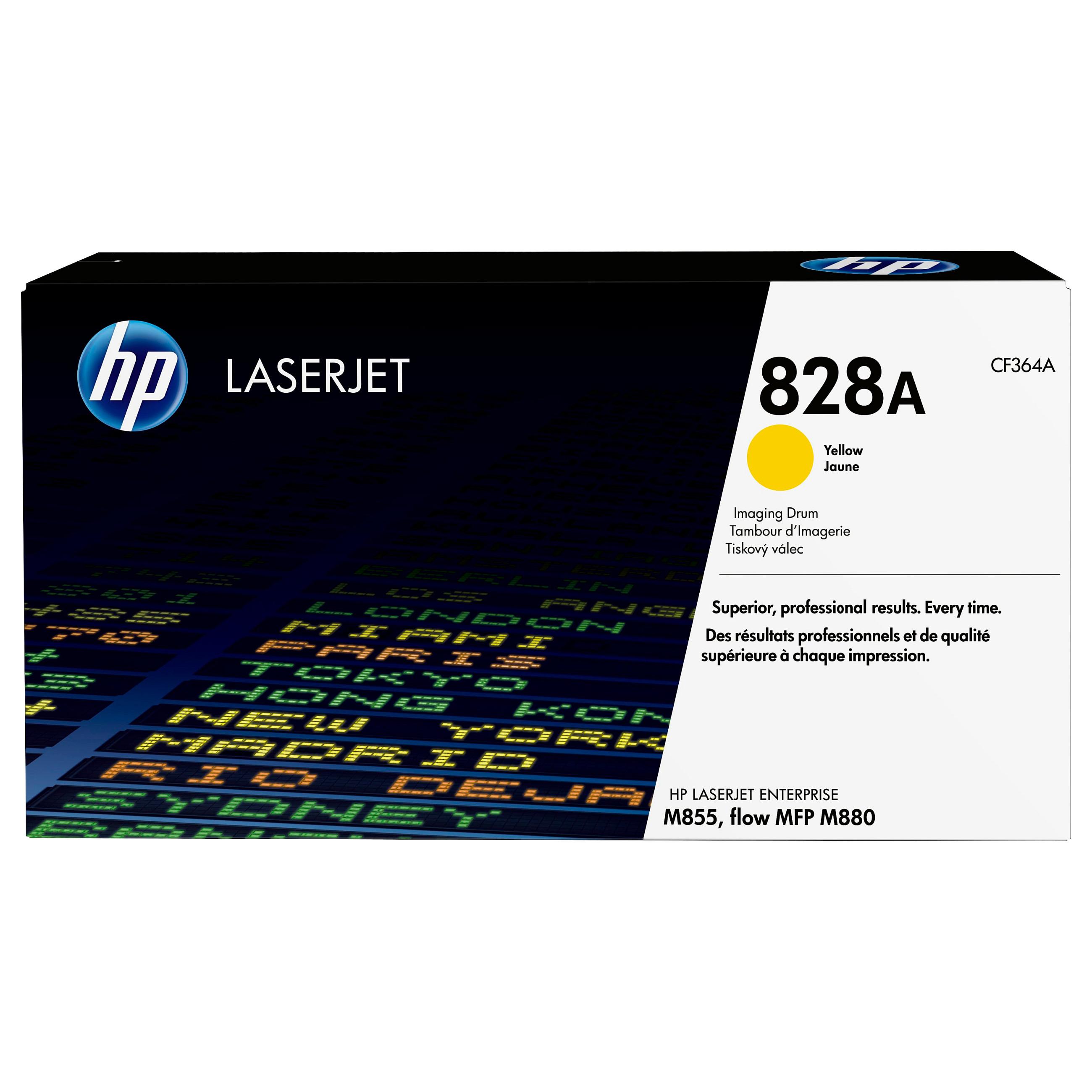 HP 828A gul billedtromle til LaserJet Enterprise M855 og flow MFP M880 - CF364A