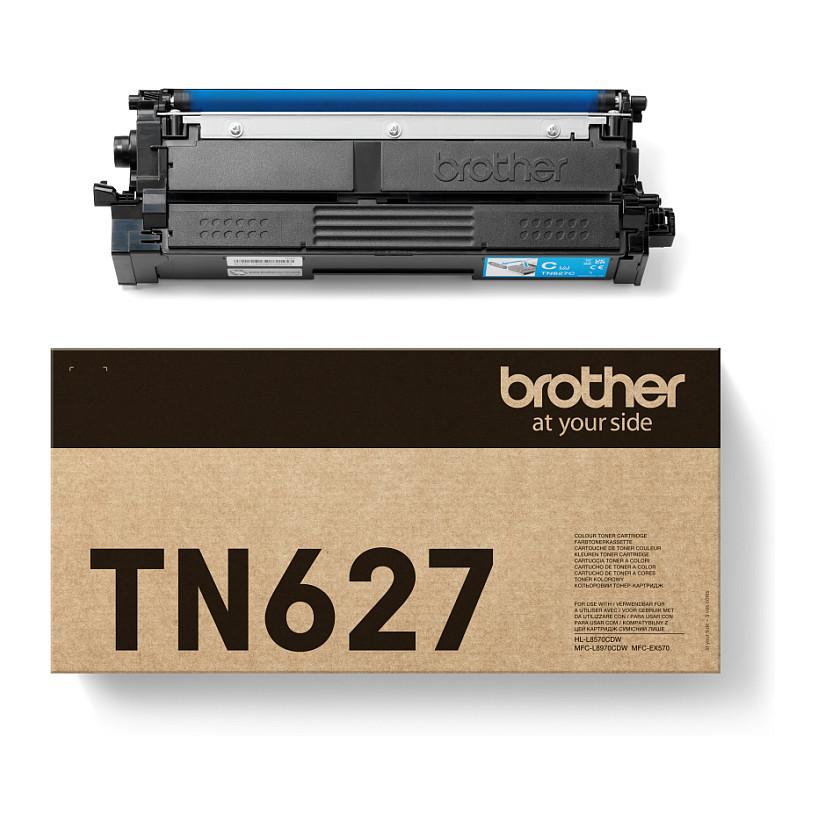 Brother TN627C - Ultra Jumbo - cyan - original - boks - tonerpatron - for Brother HL-L8570CDW Workhorse MFC-L8970CDW