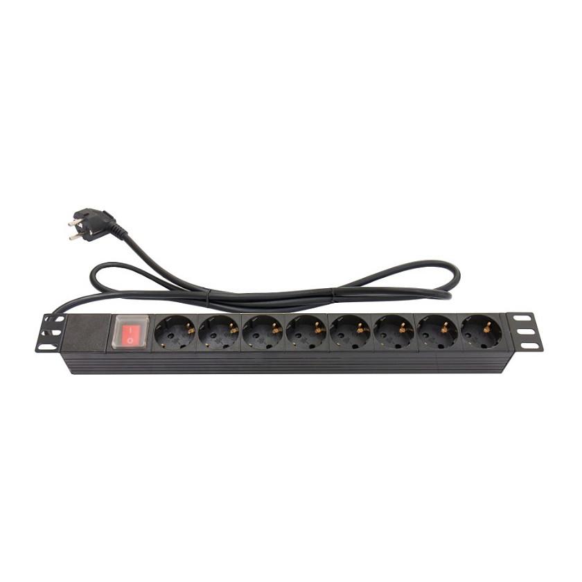 19" PDU-stikdåse GC-N0076 - 8 x Type F
