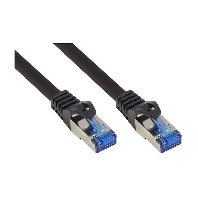 Patchkabel Good Connections SmartFLEX HF Cat.6A - sort, 15 m