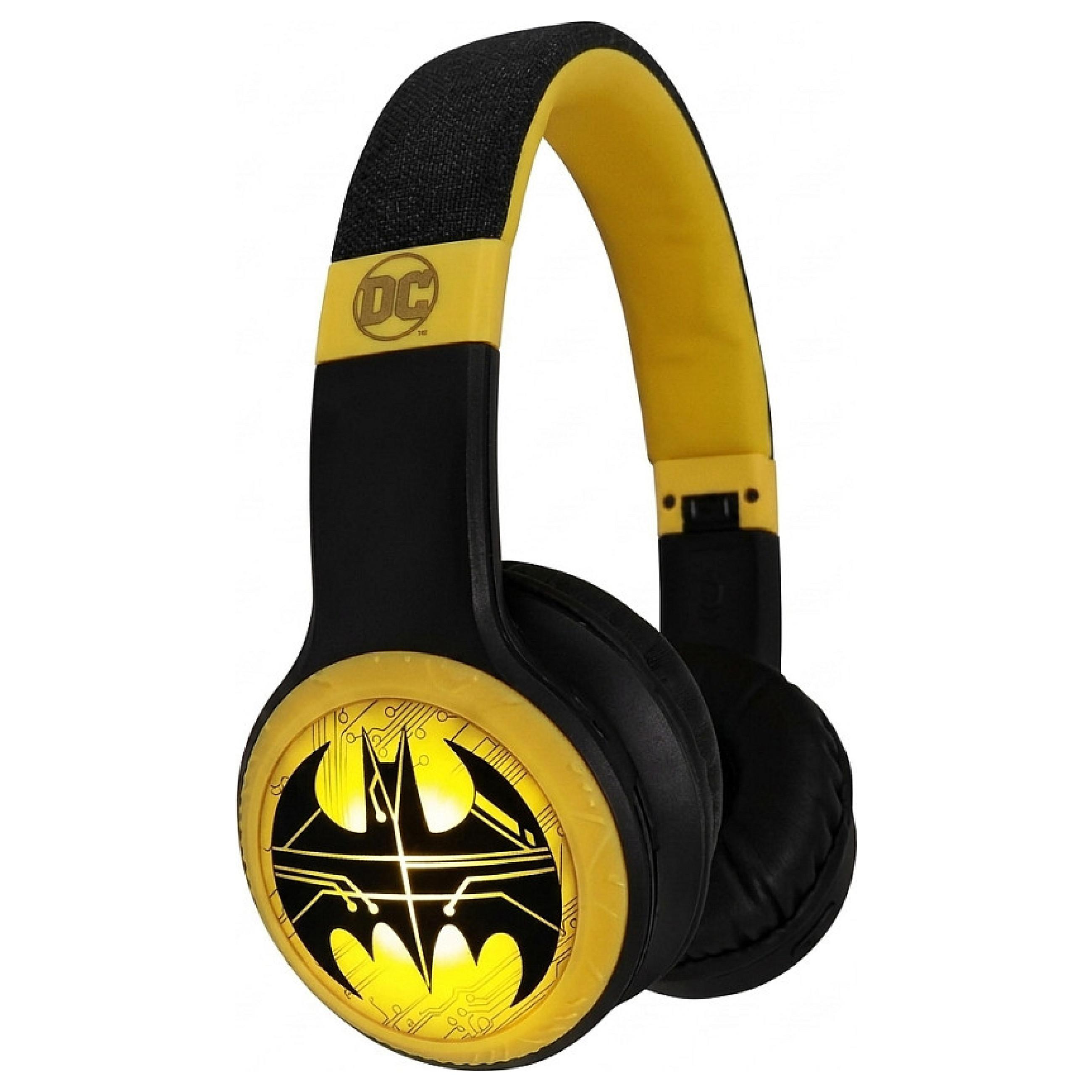 Mobility on Board Batman Høretelefoner On-Ear Trådløse LED 5060777100957 Modsvarer: N/A