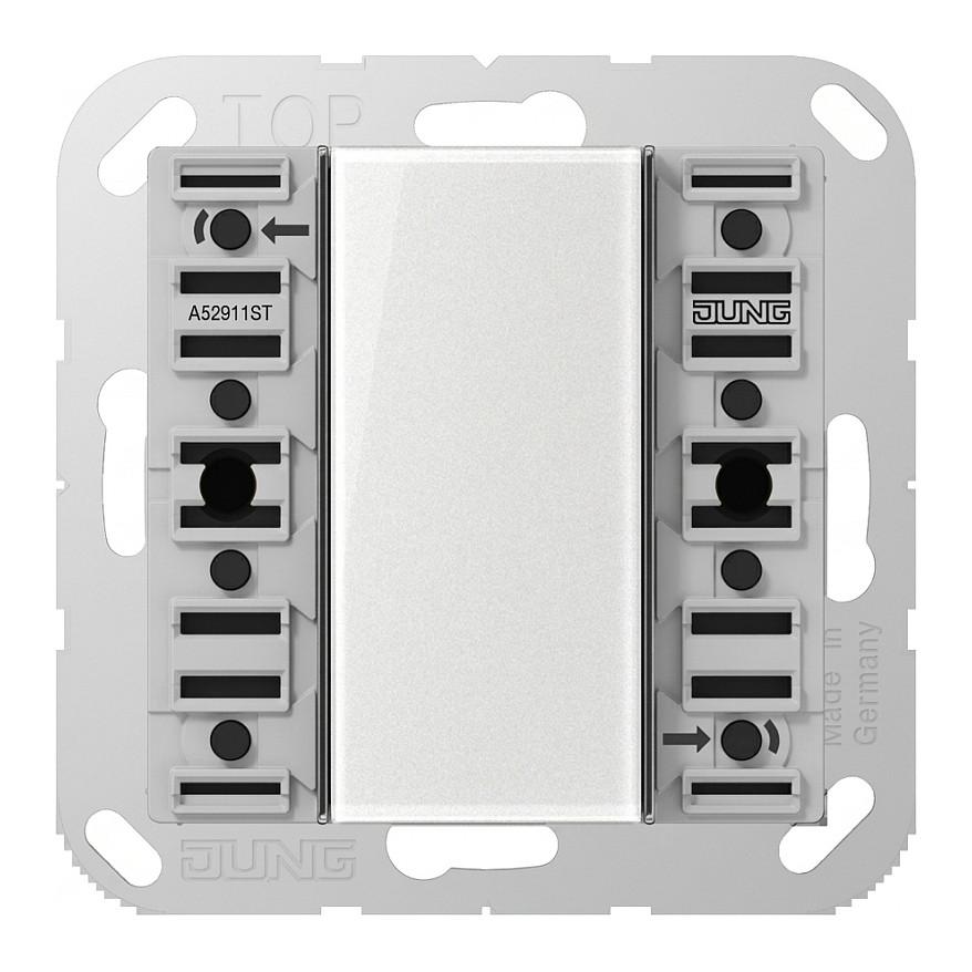 KNX tastsensormodul JUNG A 52921 ST Universal 2-fach F50 Serie AS/A