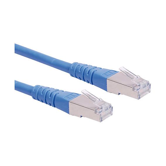 Netværkskabel ROLINE Cat 6 S/FTP RJ-45 0,5 m - blå