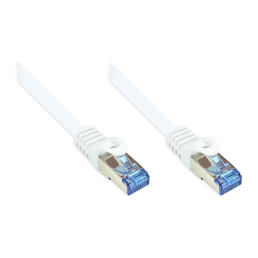 Netværkskabel Good Connections Cat.6A S/FTP HF 15 m - hvid