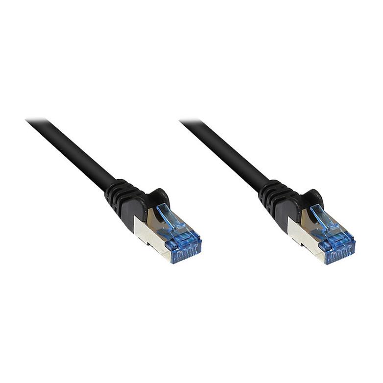 Patchkabel econ connect 8060-H030S Cat. 6A S/FTP 3 m - sort