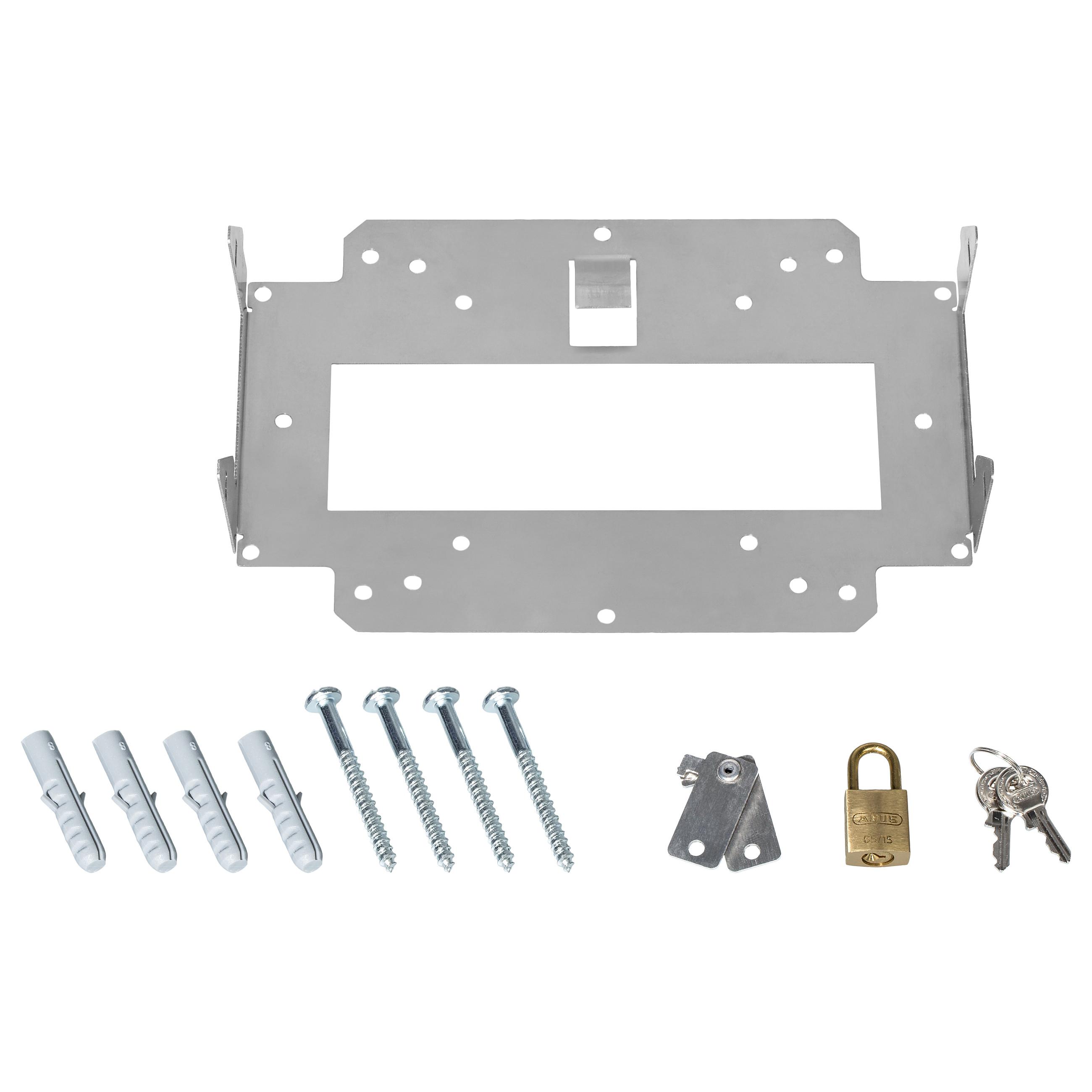 LANCOM Wall Mount Lock (LN) Monteringspakke for netværksudstyr Grå