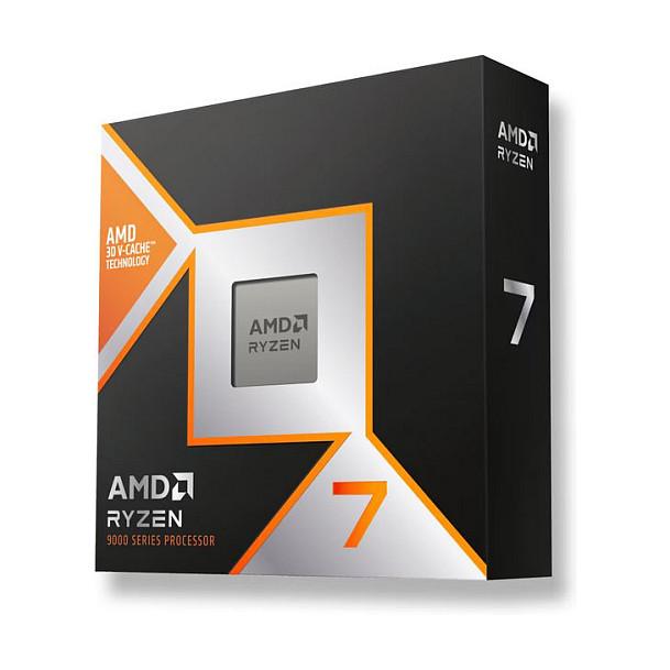 AMD Ryzen 7 9800X3D 4,7 GHz 8 kerner AM5 TRAY - u/køler