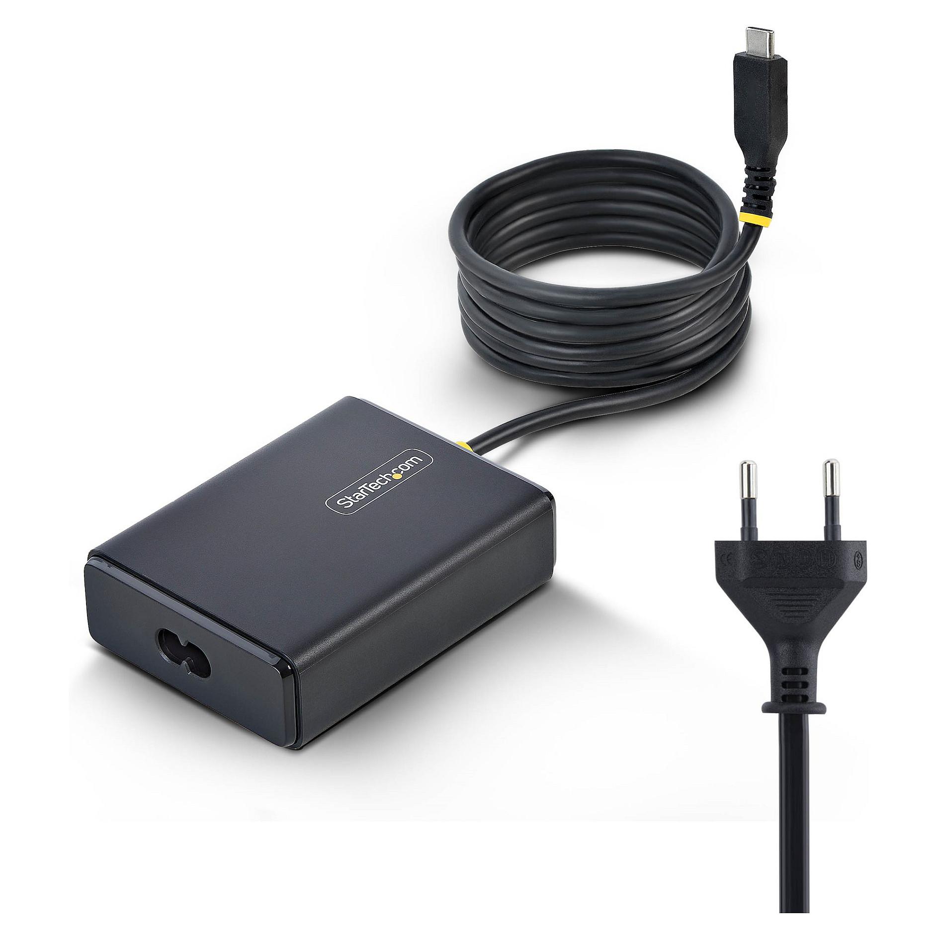 USB-C laptopoplader StarTech.com 1100LE-USB-C-CHARGER 100 W - sort