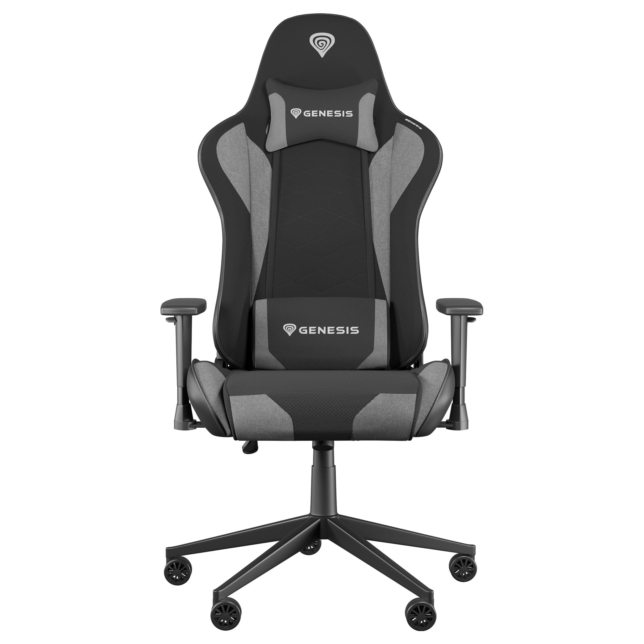 GENESIS NITRO 440 G2 PC gamingstol Polstret sæde Sort, Grå