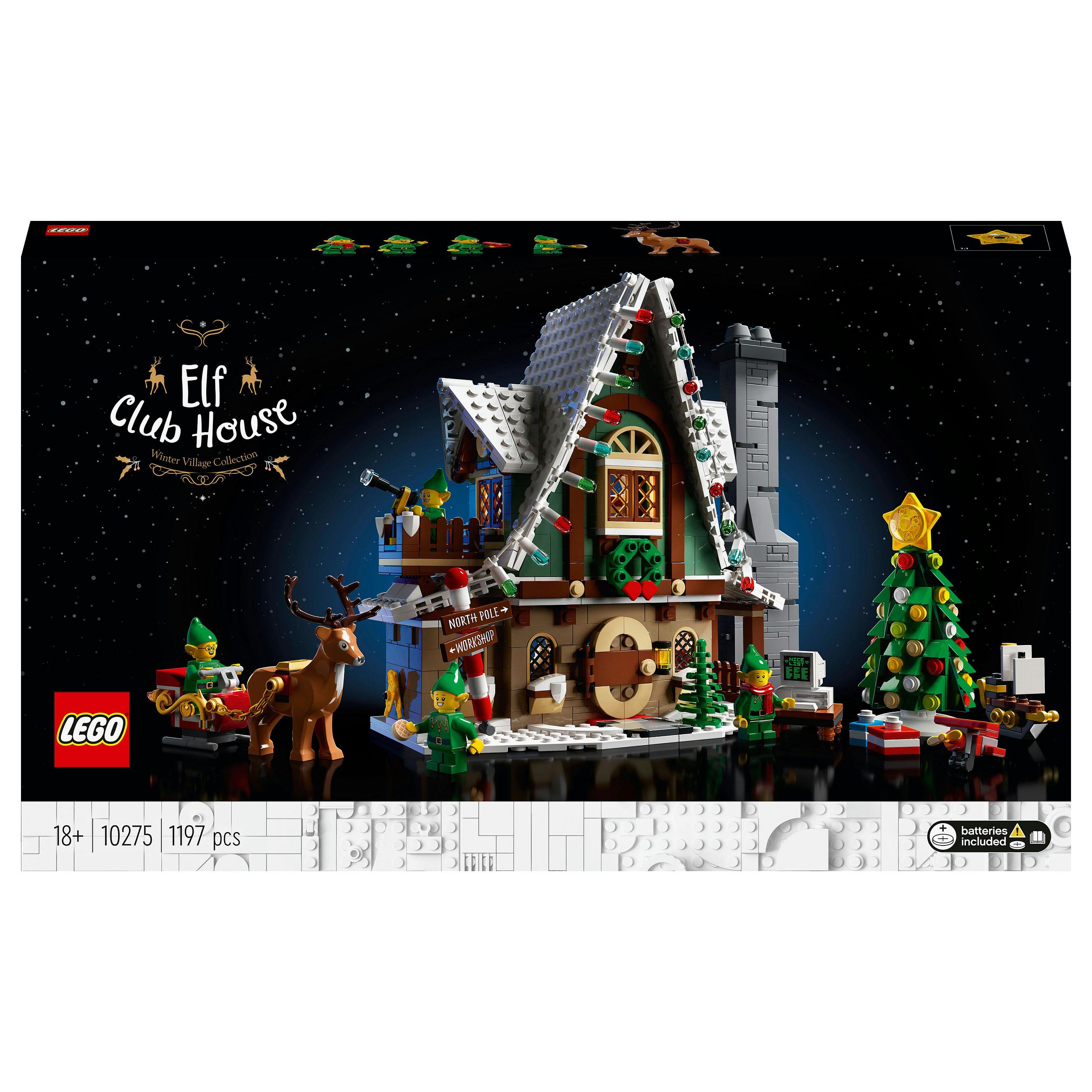LEGO Icons 10275 - Nisse-klubhus - GEEKD.dk