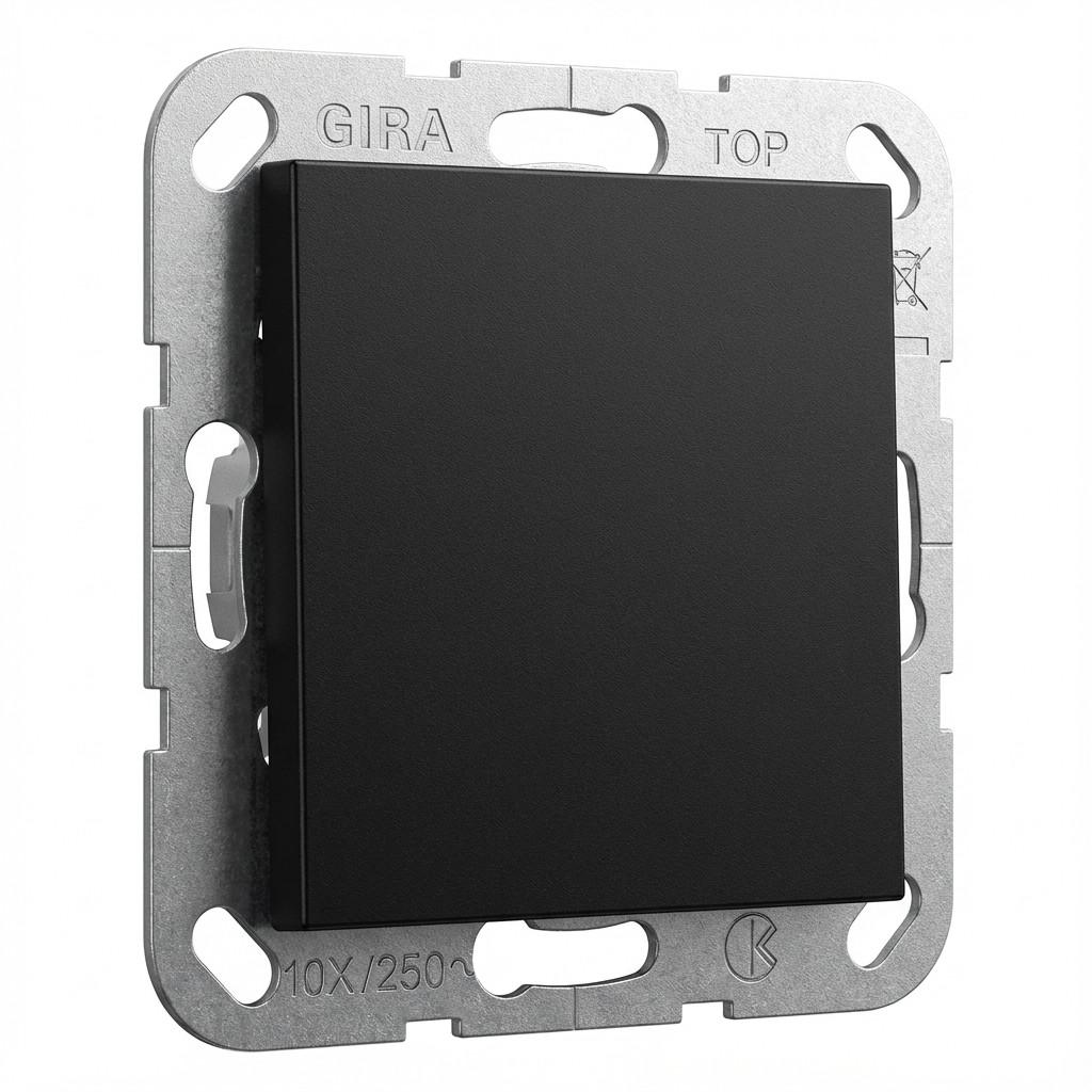 GIRA 0268005 Blindabd. Tragring System 55 Schwarz