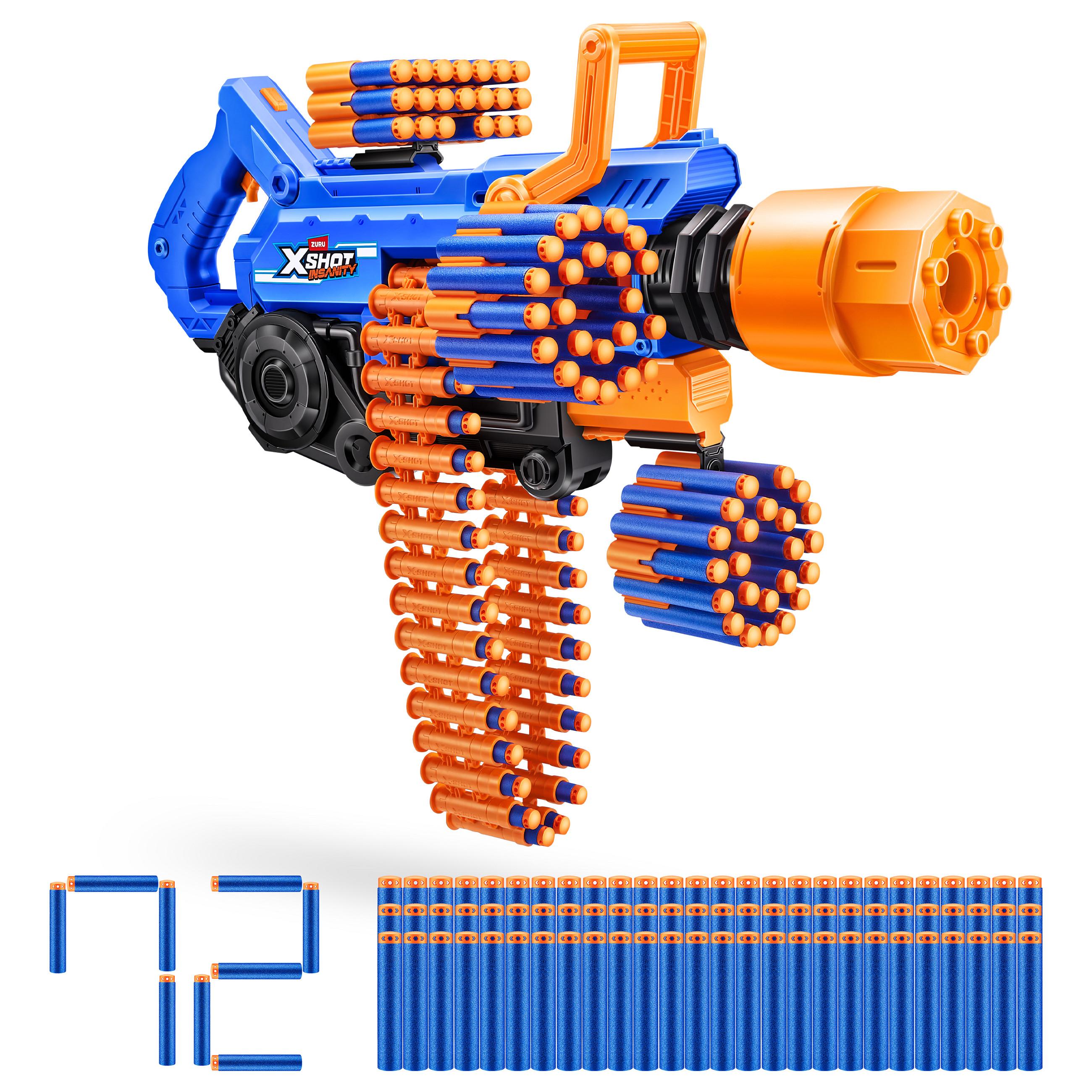 ZURU XSHOT Insanity Smoking Barrel Blaster, Legetøjs sprængningstekniker, 8 År