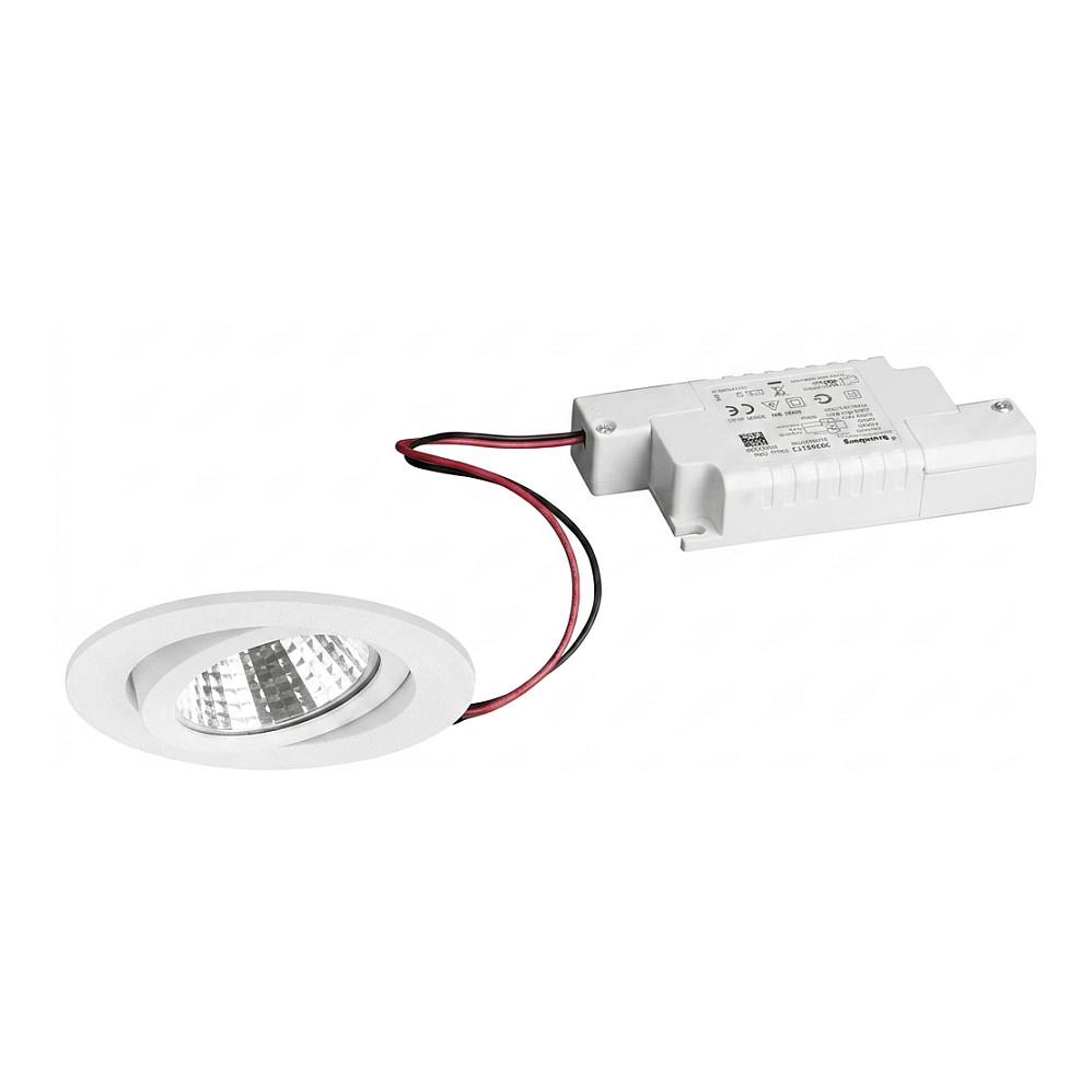Brumberg 39263173 Nivalis LED indbygningsspot 230V 50Hz 8W 3000K 650lm 68mm