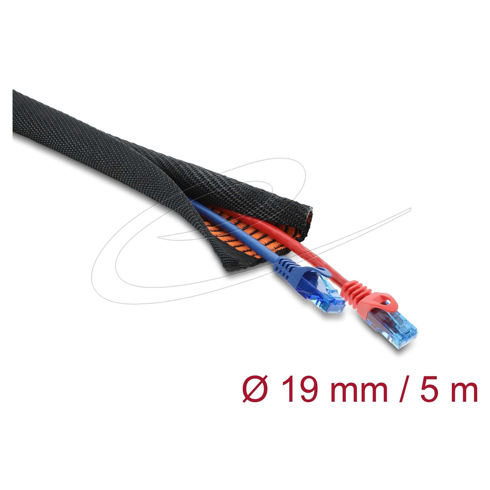 Kabelbeskyttelsesslange DeLOCK 19023 - 5 m x 19 mm