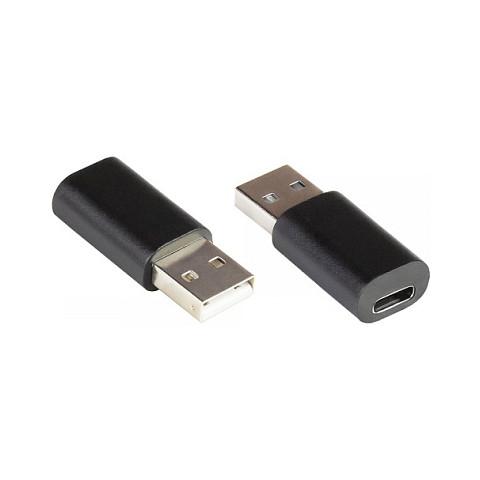 USB-adapter econ connect USB-AD200 USB-A han til USB-C hun - sort